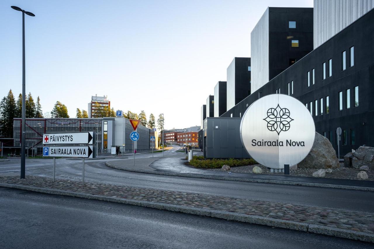 Time Hostel Nova - Sairaalan Vieressae Jyväskylä Kültér fotó